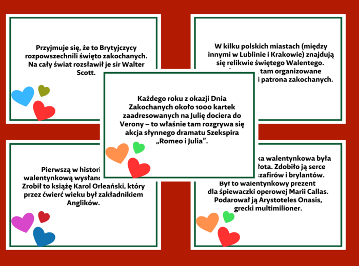 WALENTYNKI – gazetka – biblioteka – świetlica - 15 stron – wersja 1