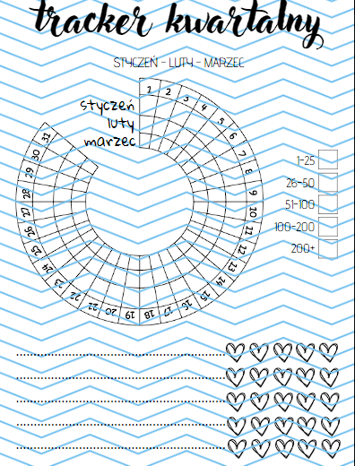 KALENDARZ CZYTELNIKA (READING JOURNAL)