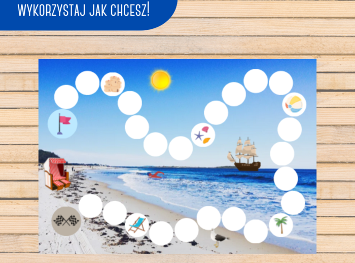 Plansza do gry | Wakacje