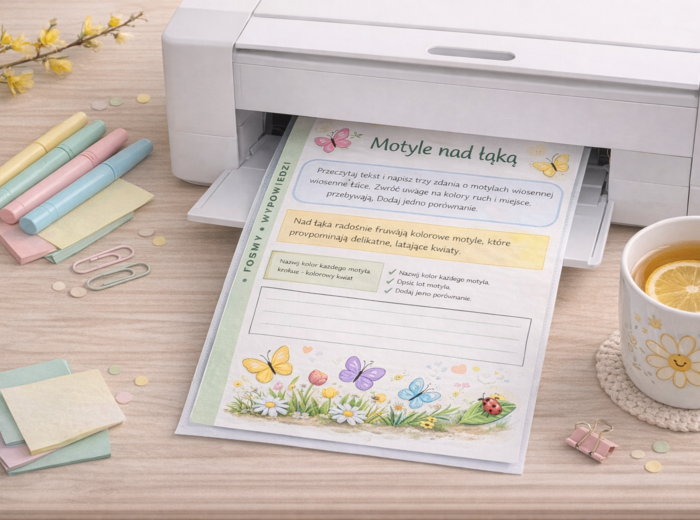 Wiosna w trzech zdaniach — krótkie formy wypowiedzi