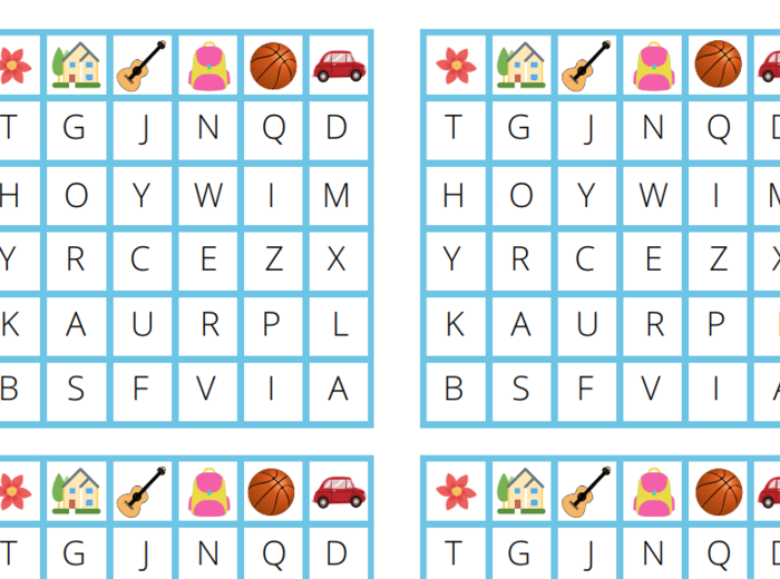 Nauka alfabetu #2 - poziom (1) łatwy I 3 plansze do gry