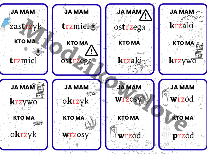 Ortograficzne "Ja mam kto ma?"