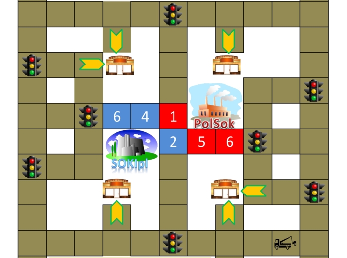 Spedytor – Gra planszowa