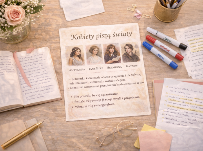 Kobieta w literaturze – Dzień Kobiet, portrety bohaterek