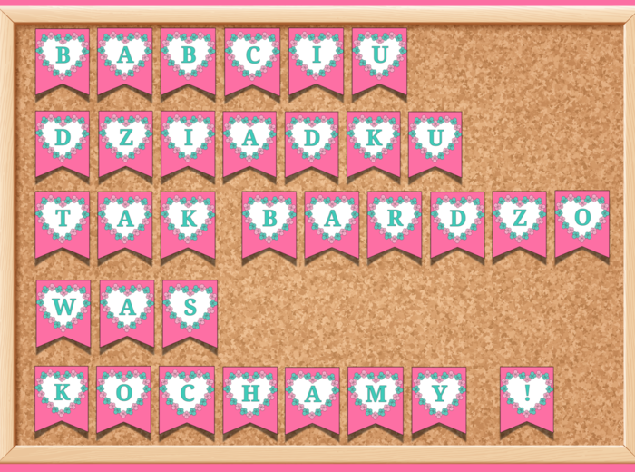 DZIEŃ BABCI i DZIADKA - BABCIU! DZIADKU! TAK BARDZO WAS KOCHAMY!