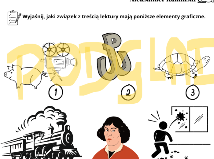 Ikonki – Kamienie na szaniec, zadanie egzaminacyjne – egzamin ósmoklasisty