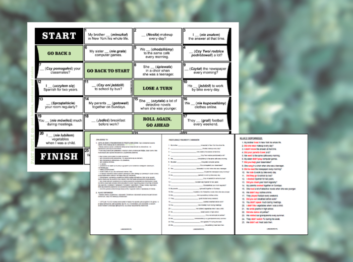 PAST SIMPLE 09 – nawyki, zwyczaje i stany w przeszłości