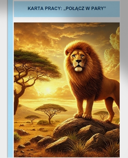 Karta Pracy. Zwierzęta i ich środowiska. Segregacja śmieci