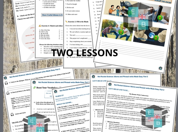 IDIOMS AND PHRASAL VERBS