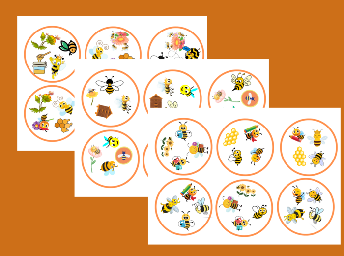 DZIEŃ PSZCZÓŁ – dooble – 36 szt. - Dzień Pszczoły