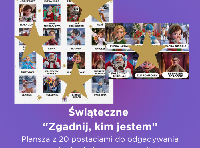 Świąteczne zgadnij, kim jestem!