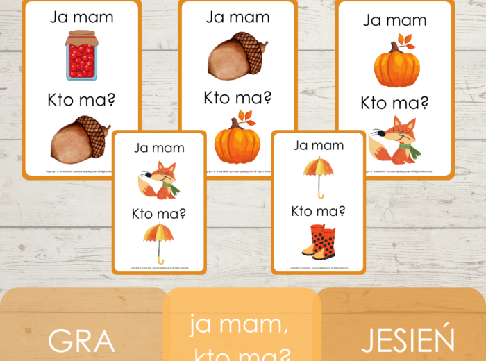 Ja mam, kto ma ? - jesień