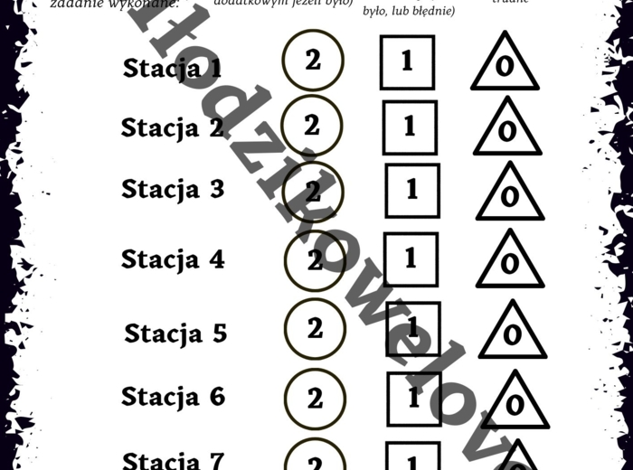 Powtórki nie muszą być nudne- stacje zadaniowe gramatyka
