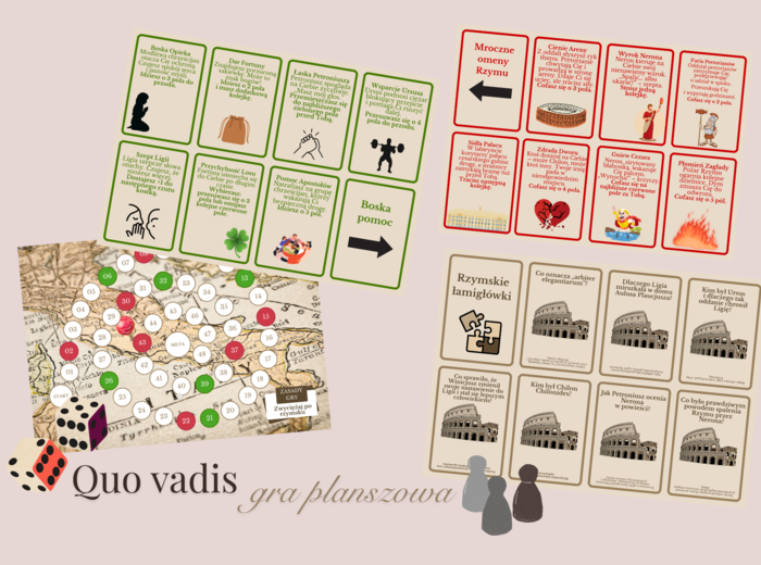 "Quo vadis" - gra planszowa