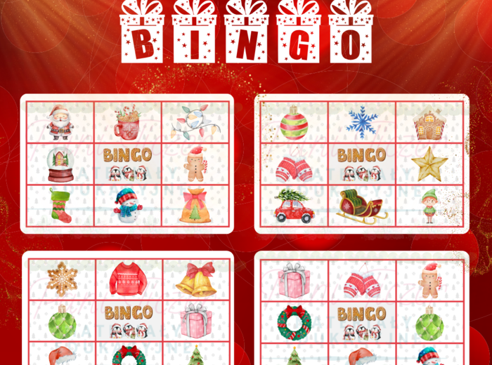 Boże Narodzenie - świąteczna gra BINGO