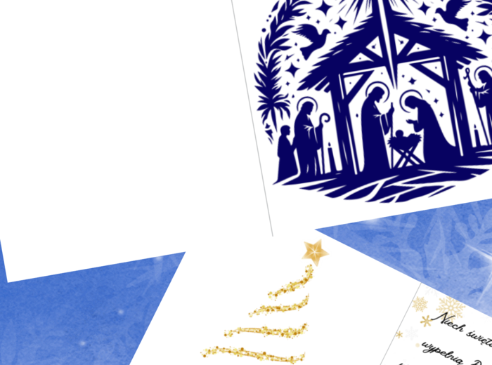 Boże Narodzenie, Wigilia, szopka - życzenia, kartka świąteczna