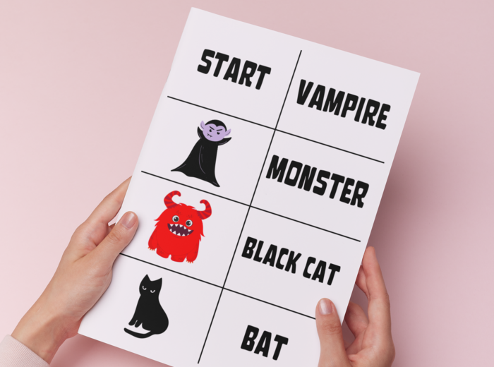 halloween domino (4 sets)