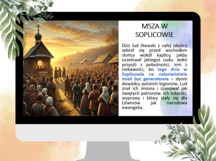 Prezentacja - księga XI "Pan Tadeusz" Adam Mickiewicz - Rok 1812 - egzamin ósmoklasisty, romantyzm