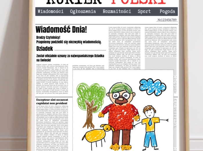 Prezent dla Babci i Dziadka - Dzień Babci i Dziadka