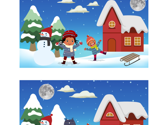 Zimowy zestaw zadań dla uczniów klas 1-3