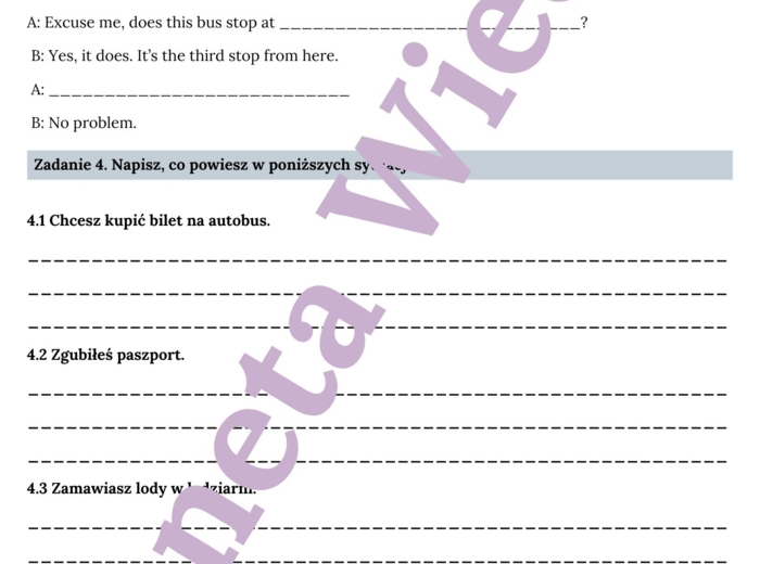 🌞WAKACYJNE REAKCJE JĘZYKOWE🌞- KARTA PRACY – SUMMER HOLIDAY - KLASY 4-8 SZKOŁY PODSTAWOWEJ- PRZYKŁADOWE DIALOGI NA WAKACJACH, NA LOTNISKU, W RESTAURACJI ITP., PYTANIA I SLOWNICTWO POTRZEBNE W PODRÓŻY, BUDOWANIE WŁASNYCH DIALOGÓW+ ODPOWIEDZI