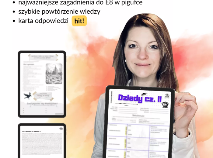 Dziady cz. II Adama Mickiewicza – Karta pracy do egzaminu ósmoklasisty