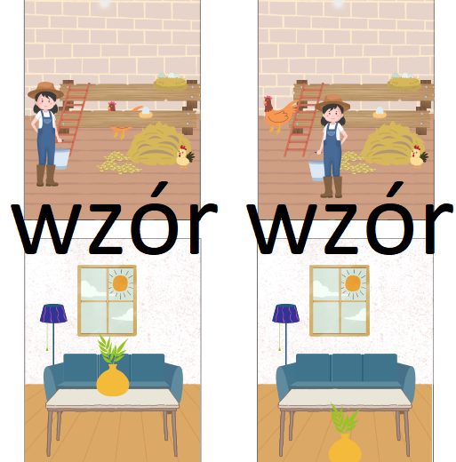 Przyimki - karty obrazkowe