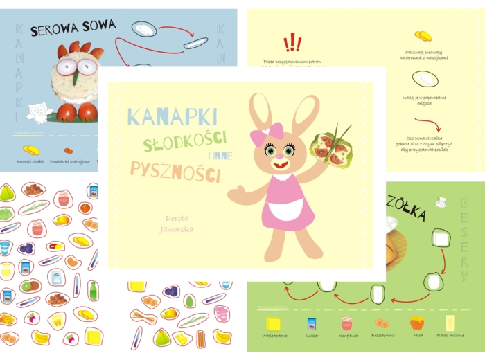 Przedszkole. Kanapki, słodkości i inne pyszności. Książka kucharska dla najmłodszych.