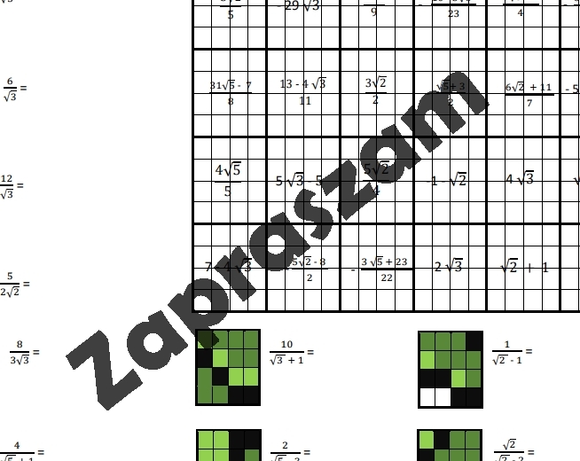 Kodowanie - usuwanie niewymierności z mianownika PIERWIASTKI