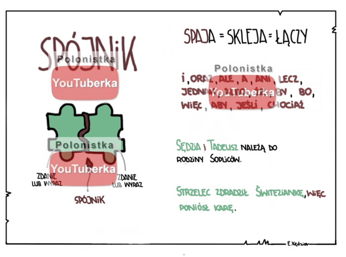 Spójnik - karta informacyjna