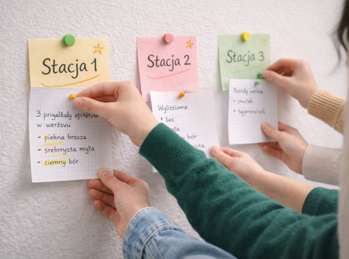 Scenariusz lekcji języka polskiego. "O lasach". Ks. Jan Twardowski