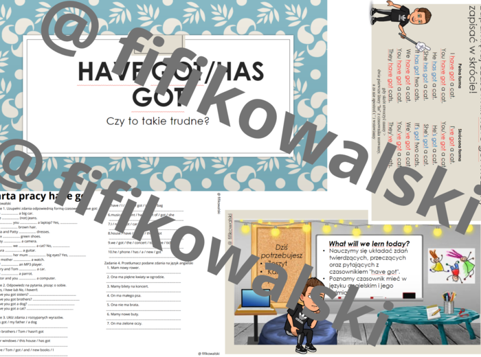 Have got prezentacja + karta pracy