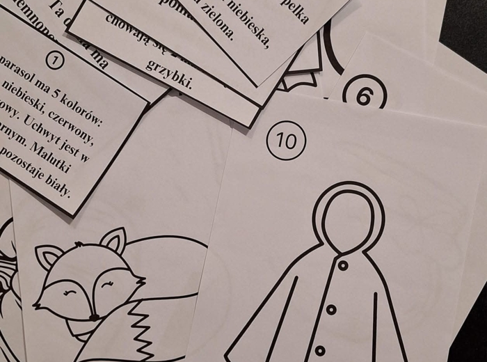 KOLOROWANKI-SŁUCHANIE I CZYTANIE ZE ZROZUMIENIEM