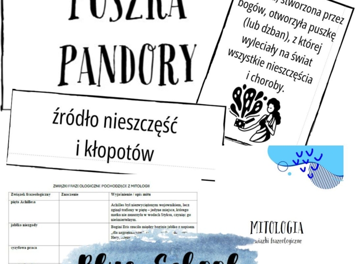 Mitologia - związki frazeologiczne