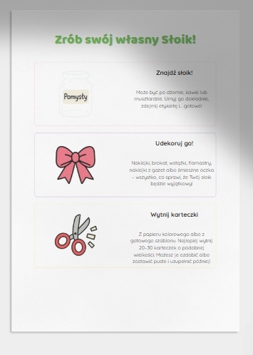 Słoik pomysłów na deszczowy dzień