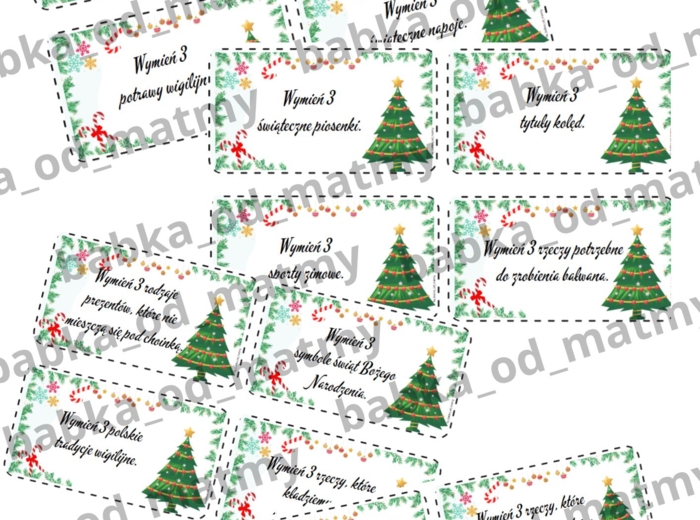 5 sekund świąteczno - zimowe NOWOŚĆ 2024!