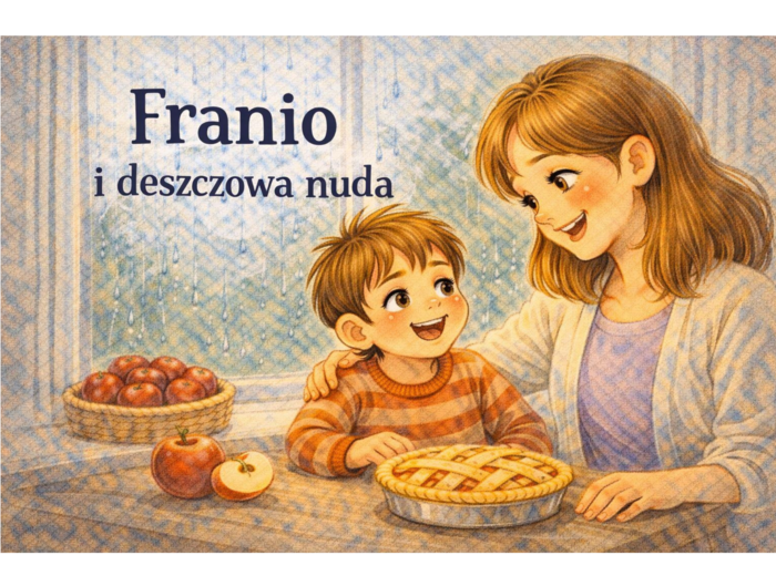 "Franio i deszczowa nuda" Bajka Kamishibai