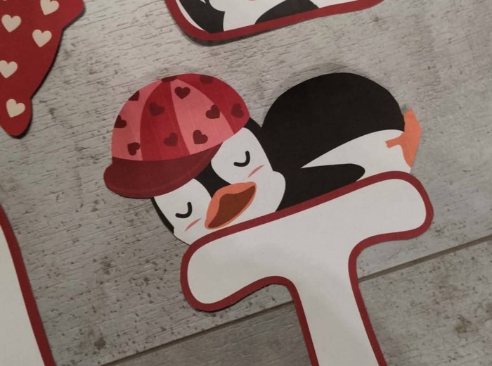 Gazetka WALENTYNKI napis