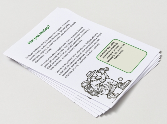 Kolorowanki. Ekolog w terenie. Zwierzęta. Rośliny. Krajobrazy