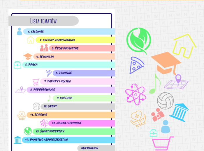 Wordsearch Book - 1400 słówek do matury i egzaminu 8-klasisty