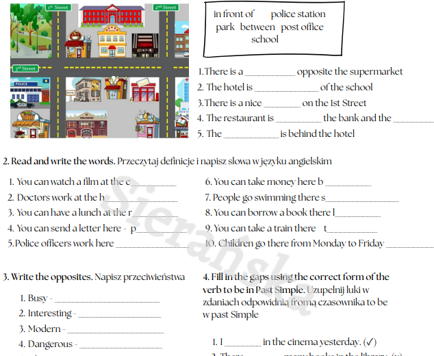 English Class A1+ Unit 5 Revision
