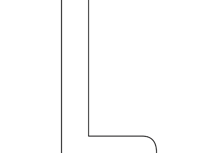 WIELKIE LITERY ALFABETU. SZABLONY.