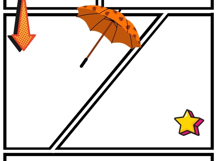 Jesienny comic book- komiks