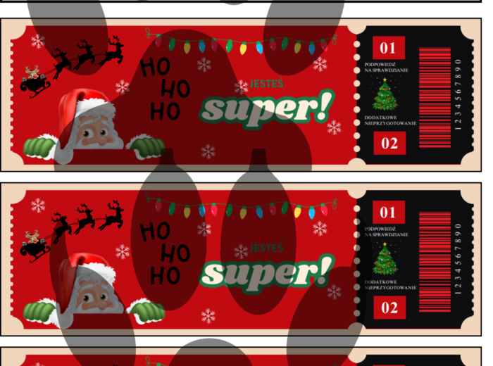 Bilety na mikołajki