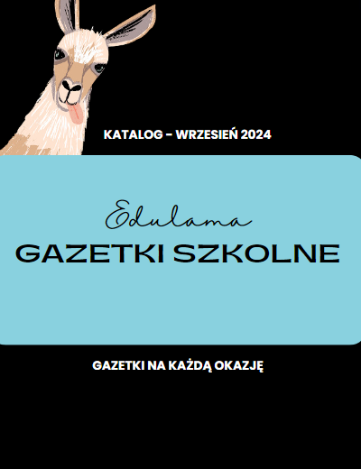 Katalog gazetek szkolnych WRZESIEŃ - do pobrania za darmo