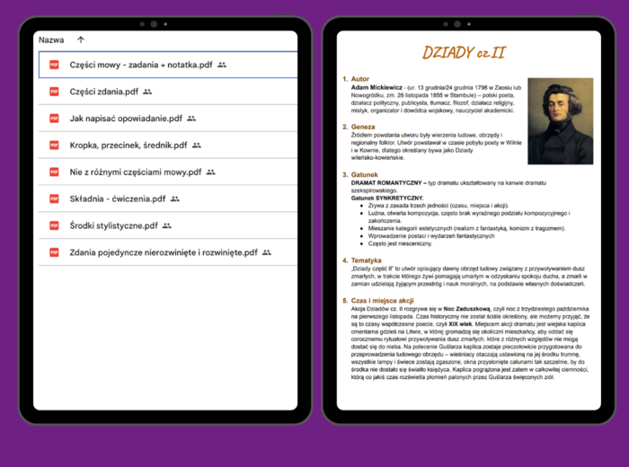 Notatki 8-klasisty - Język polski