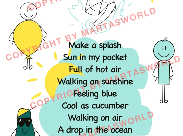 🌞 **Summer Idioms – Twój klucz do letnich wyrażeń!** 🌞