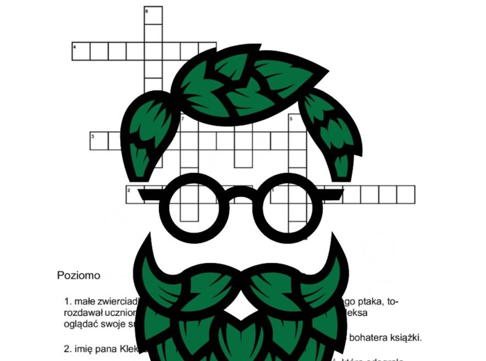 Akademia pana Kleksa- krzyżówka