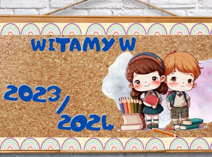 Gazetka na tablice- Witamy w przedszkolu, szkole, po wakacjach, żłobki