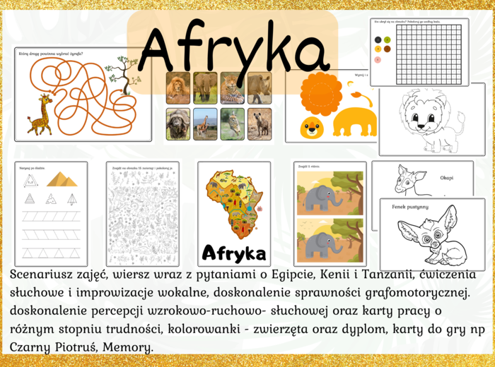 Afryka - Egipt Kenia i Tanzania